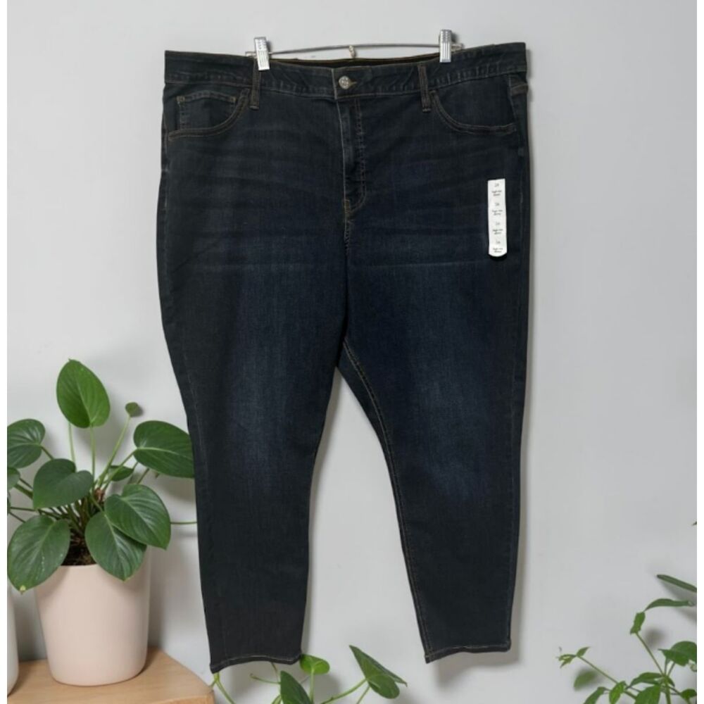 Ava & Viv Women’s Size 26 Dark Wash Skinny Jeans Plus Size